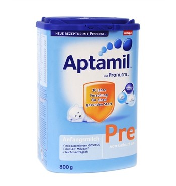 Milupa Aptamil Pre Anfangsmilch Mit Pronutra 800g